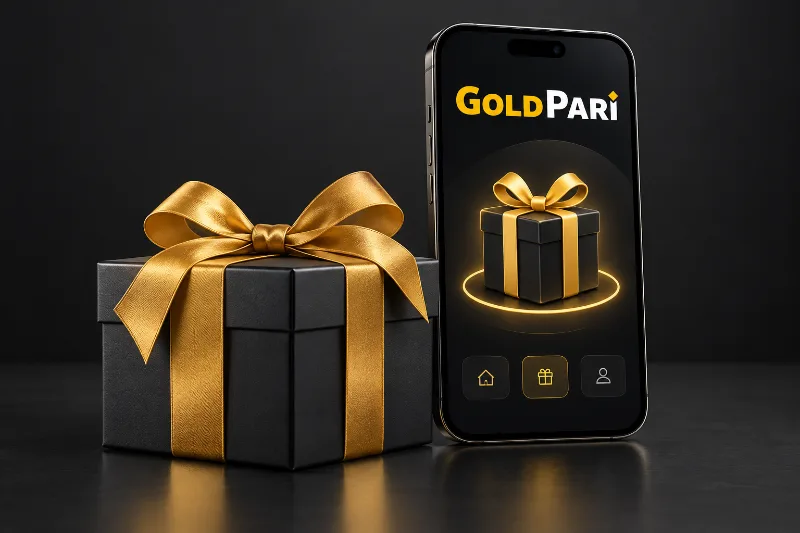 Illustration of a Gold Pari welcome offer